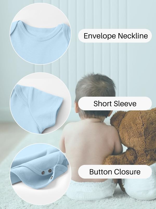 BesserBay Happy 1st Mommys Day with Me - Baby Bodysuit Mothers Day Baby Onesie 100% Cotton