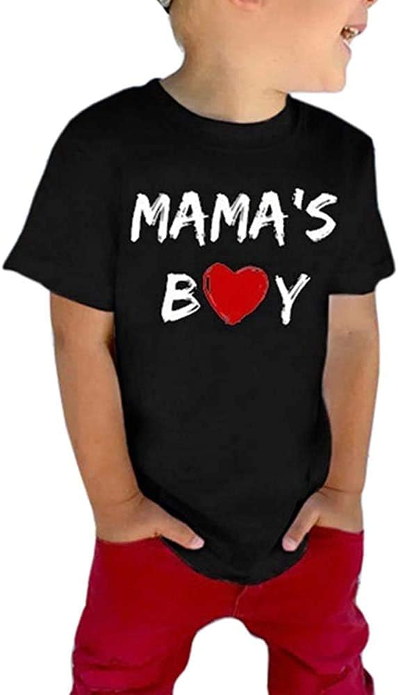 rrhss Toddler Boy Cotton Shirt Baby Tee