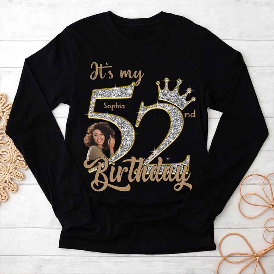 52nd Birthday Shirts, Custom Birthday Shirts, Turning 52 Shirt, Gifts For Women Turning 52, 52 And Fabulous Shirt, 1973 Shirt, 52nd Birthday Shirts For Her-YPT-HCT