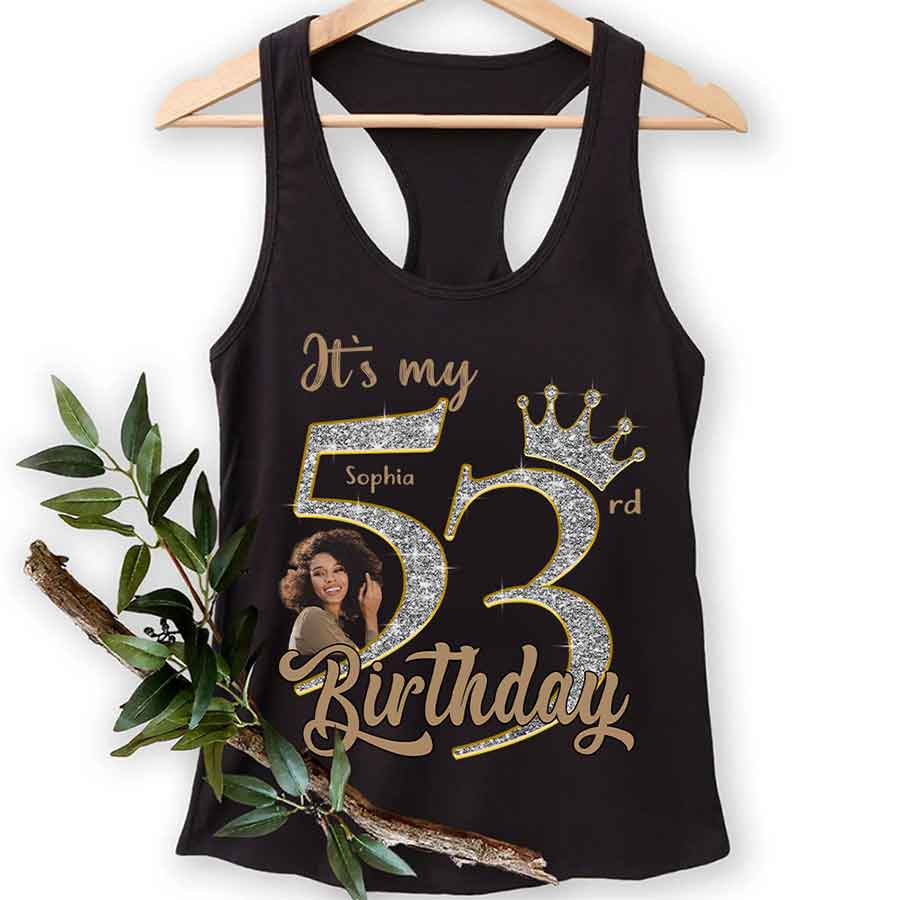 53rd Birthday Shirts, Custom Birthday Shirts, Turning 53 Shirt, Gifts For Women Turning 53, 53 And Fabulous Shirt, 1972 Shirt, 53rd Birthday Shirts For Her-YPT-HCT