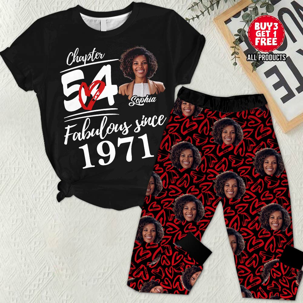 Premium Pajamas Set - Gift Ideas For 54th Birthday, 1971 Birthday Gifts Ideas, Gift Ideas 54th Birthday Woman-HCT