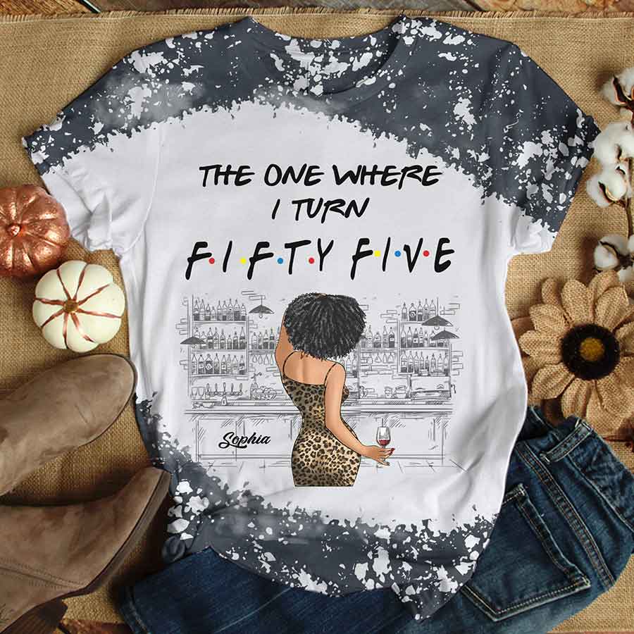 55th Birthday Shirts, Custom Birthday Shirts, Turning 55 Shirt, Gifts For Women Turning 55, 55 And Fabulous Shirt, 1969 Shirt, 55th Birthday Shirts For Her-YPT-HCT