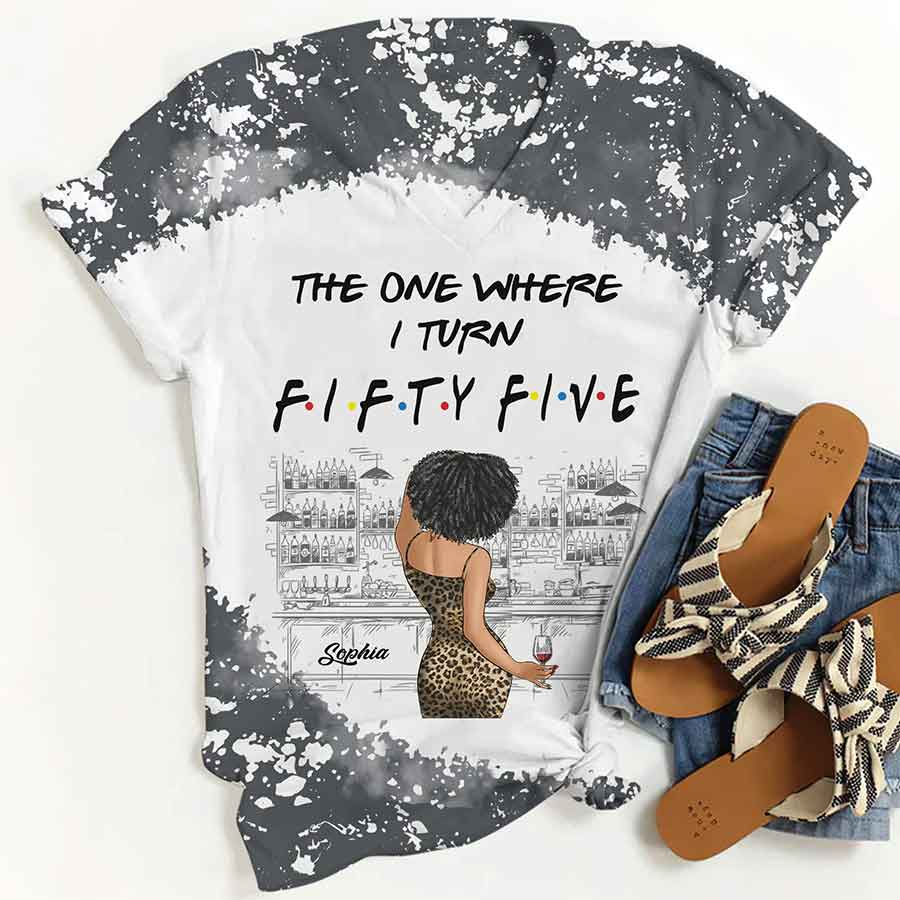 55th Birthday Shirts, Custom Birthday Shirts, Turning 55 Shirt, Gifts For Women Turning 55, 55 And Fabulous Shirt, 1969 Shirt, 55th Birthday Shirts For Her-YPT-HCT