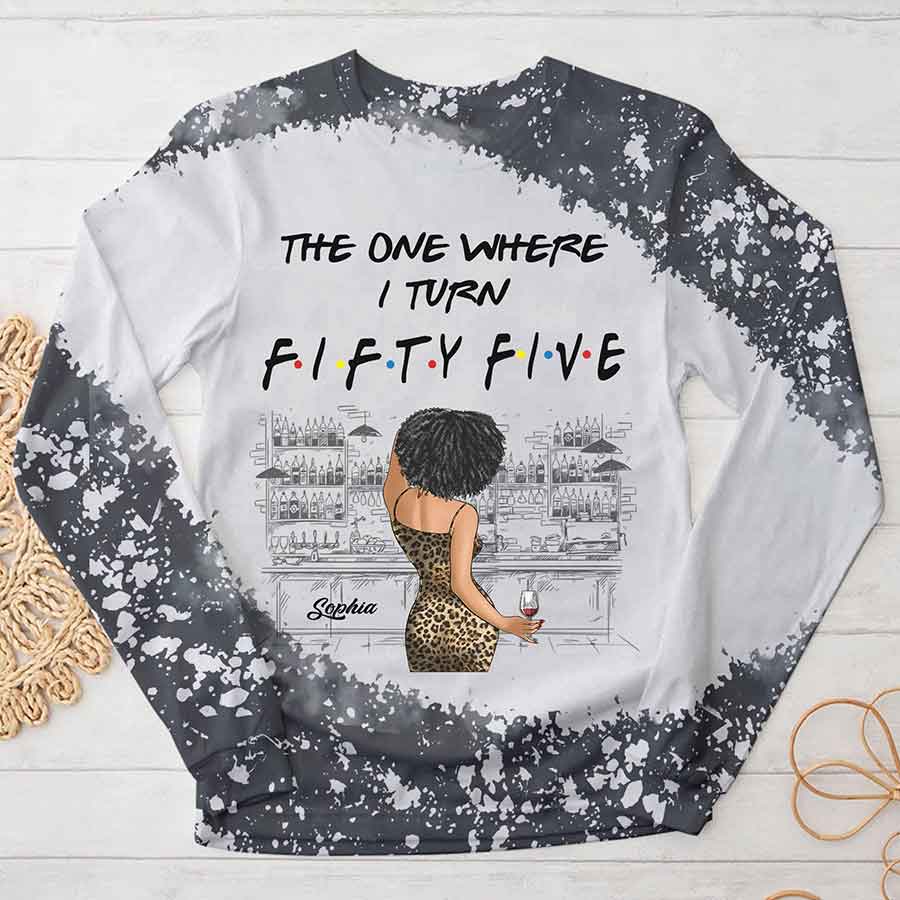 55th Birthday Shirts, Custom Birthday Shirts, Turning 55 Shirt, Gifts For Women Turning 55, 55 And Fabulous Shirt, 1969 Shirt, 55th Birthday Shirts For Her-YPT-HCT