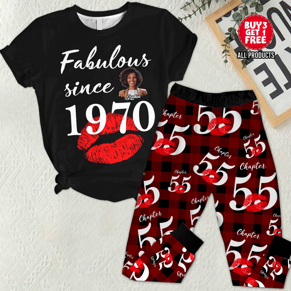 Premium Pajamas Set - Gift Ideas For 55th Birthday, 1970 Birthday Gifts Ideas, Gift Ideas 55th t Birthday Woman-HCT