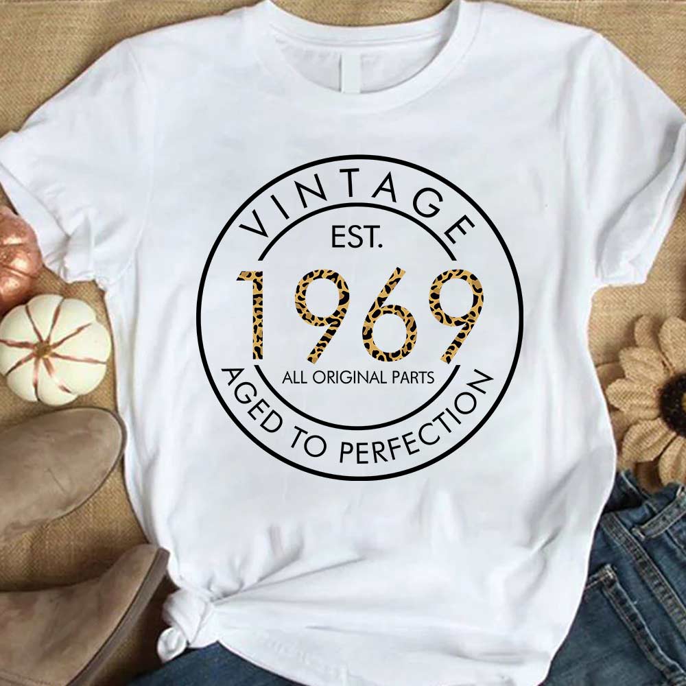 57th Birthday Shirts, Custom Birthday Shirts, Turning 57 Shirt, Gifts For Women Turning 57, 57 And Fabulous Shirt, 1969 Shirt, 57th Birthday Shirts For Her, Vintage 1969 Limited Edition