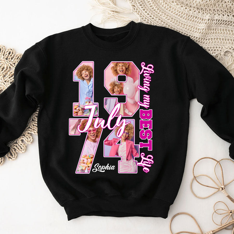 Custom July Birthday Shirt For Woman, Queens Are Born In July Gifts, July Birthday Woman Shirt, July Queen Gift-YPT-TLQ