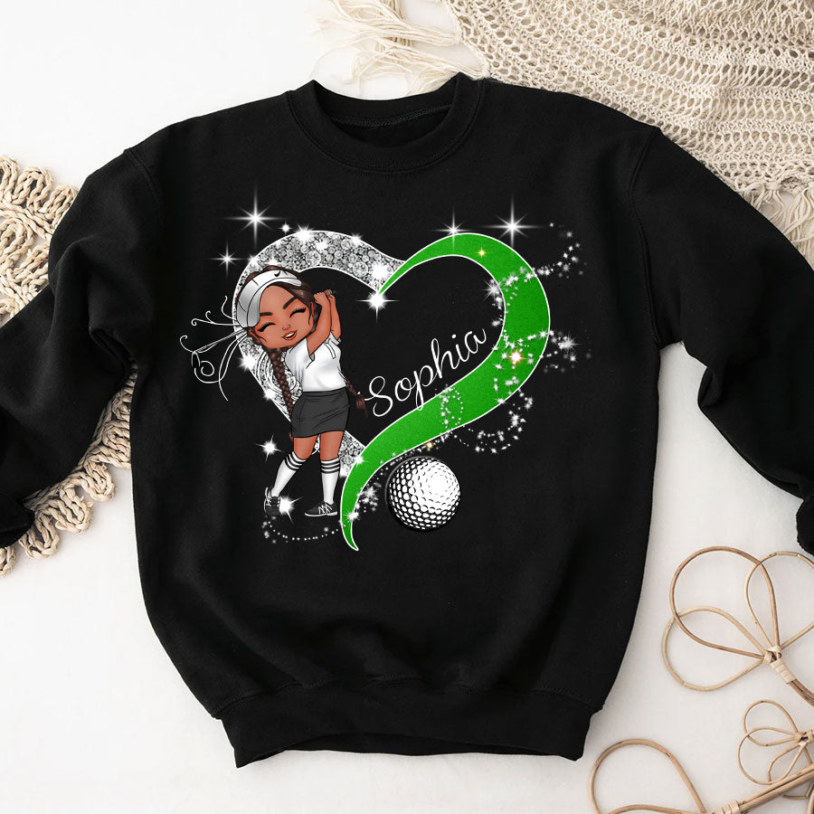 Personalized T-shirt - Gift For Golf Lovers - Just A Girl Who Loves Golf