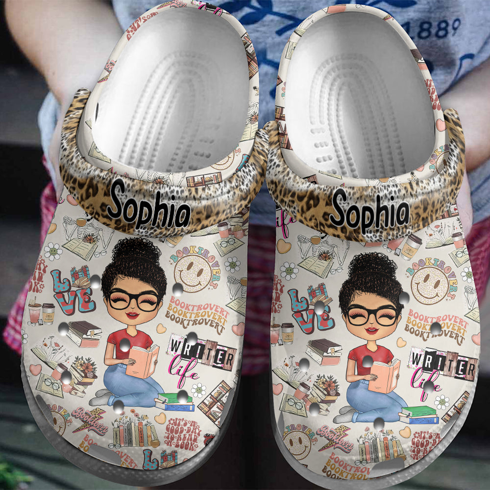 Personalized Clog - Custom Gifts For Book Lovers