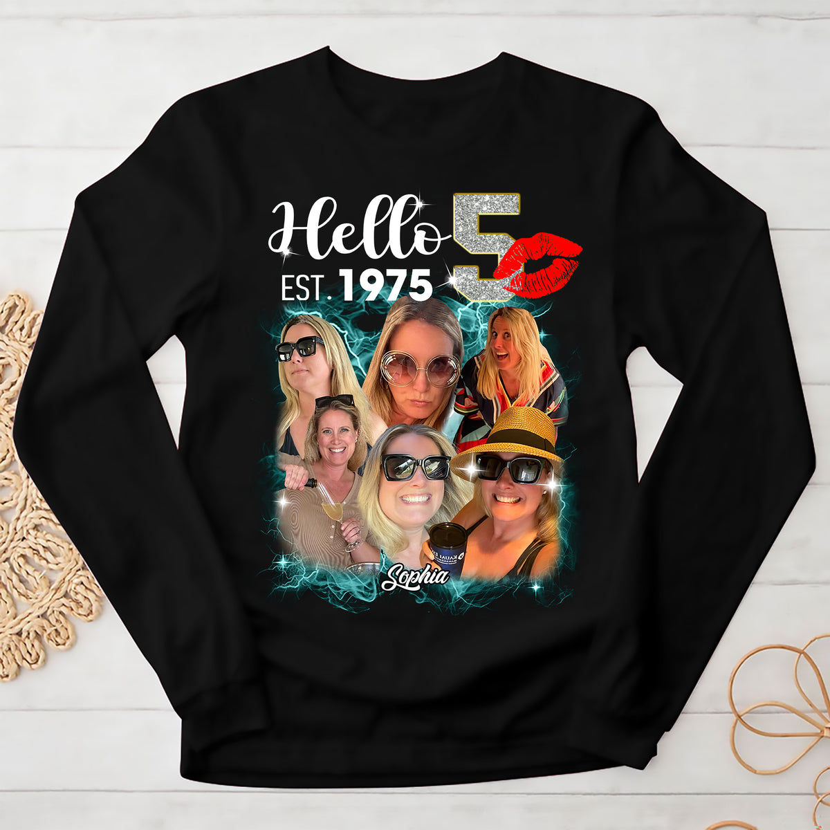 50th Birthday Shirts, Custom Birthday Shirts, Turning 50 Shirt, Gifts For Women Turning 50, 50th Birthday Shirts For Her-YPT-ALK