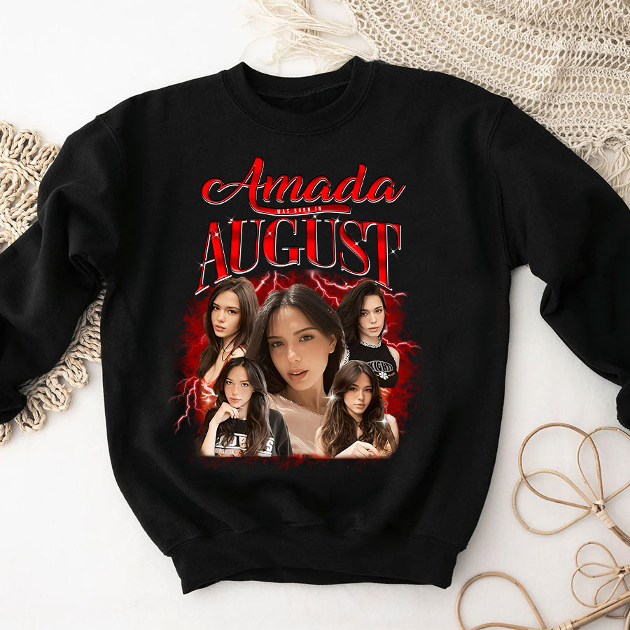 August Birthday Shirt, Custom Birthday Shirt, Queens Born In August, August Birthday Shirts For Woman, August Birthday Gifts-YPT-TLQ