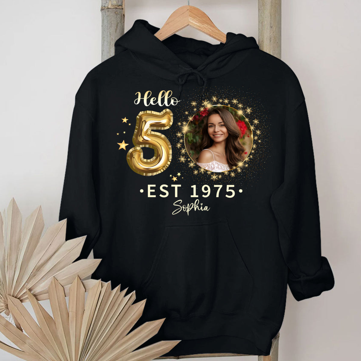50th Birthday Shirts, Custom Birthday Shirts, Turning 50 Shirt, Gifts For Women Turning 50, 50 And Fabulous Shirt, 1975 Shirt, 50th Birthday Shirts For Her-YPT-TLT