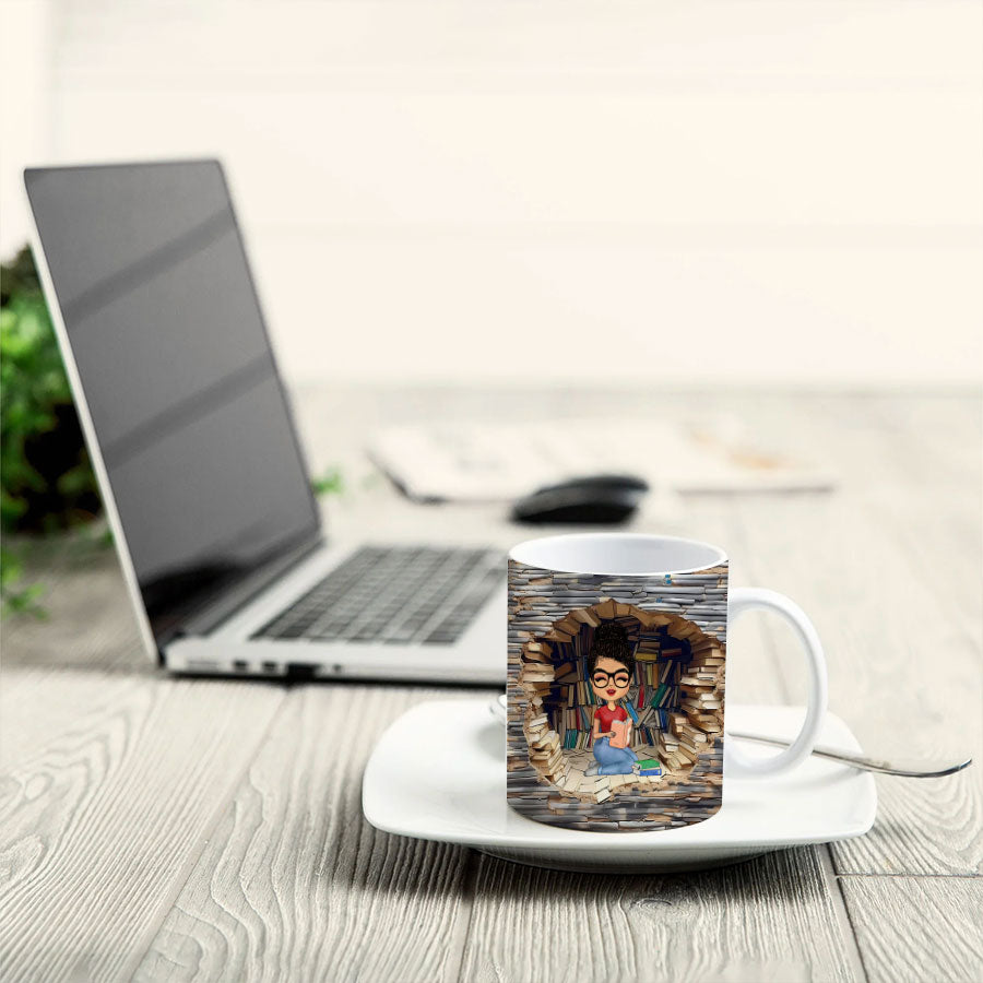 Personalized Mug For Book Lovers, Reading Gifts For Women