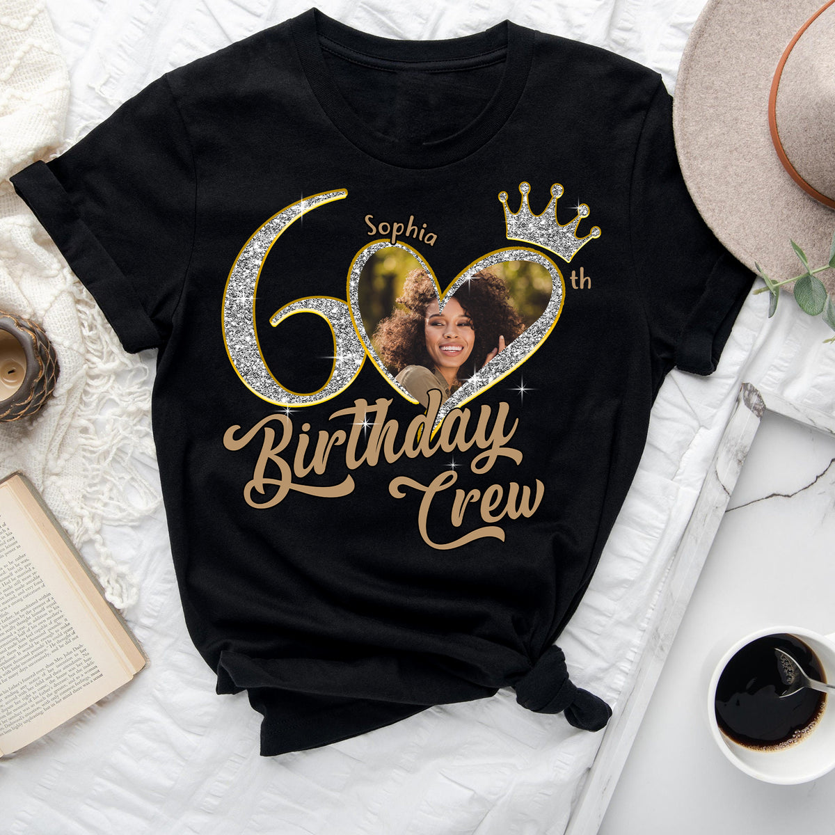 60th Birthday Shirts, Custom Birthday Shirts, Turning 60 Shirt, Gifts For Women Turning 60, 60 And Fabulous Shirt, 1965 Shirt, 60th Birthday Shirts For Her-YPT-ALK