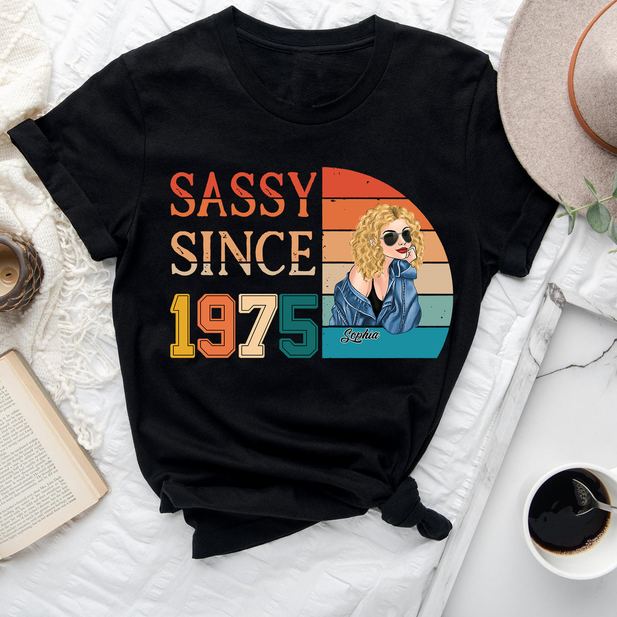 50th Birthday Shirts, Custom Birthday Shirts, Turning 50 Shirt, Gifts For Women Turning 50, 50 And Fabulous Shirt -YPT-ALK