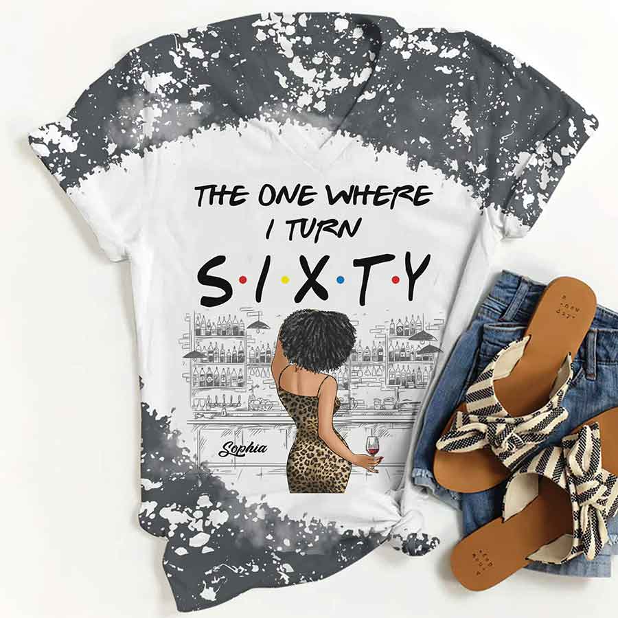 60th Birthday Shirts, Custom Birthday Shirts, Turning 60 Shirt, Gifts For Women Turning 60, 60th Birthday Shirts For Her-YPT-HCT