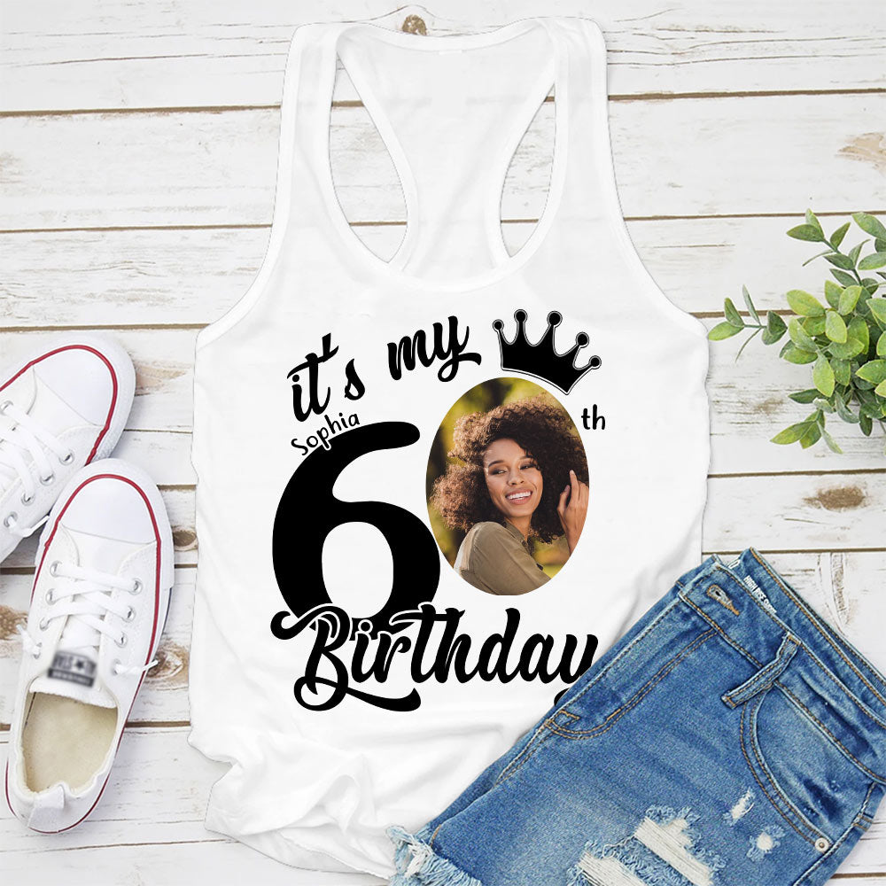 60th Birthday Shirts, Custom Birthday Shirts, Turning 60 Shirt, Gifts For Women Turning 60, 60th Birthday Shirts For Her-YPT-HCT