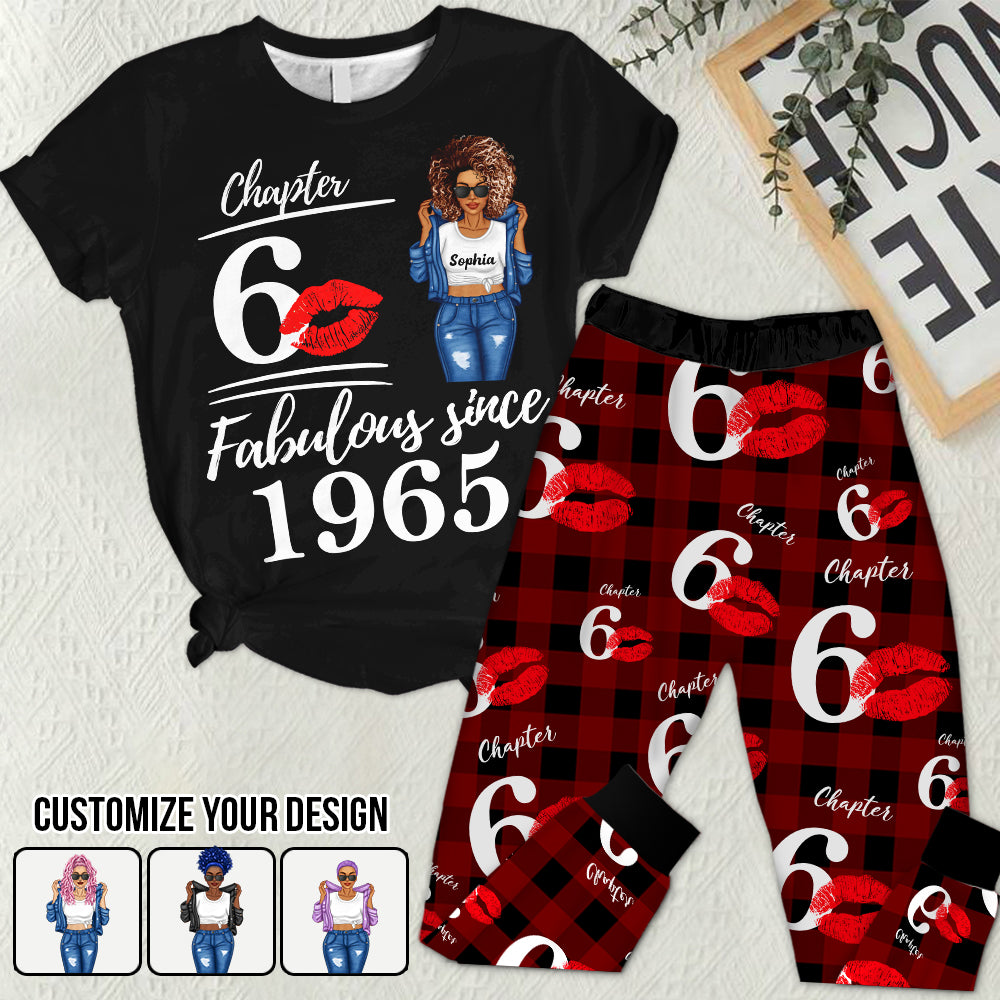 Premium Pajamas Set - Gift Ideas For 60th Birthday, 1965 Birthday Gifts Ideas, Gift Ideas 60th Birthday Woman - HCT