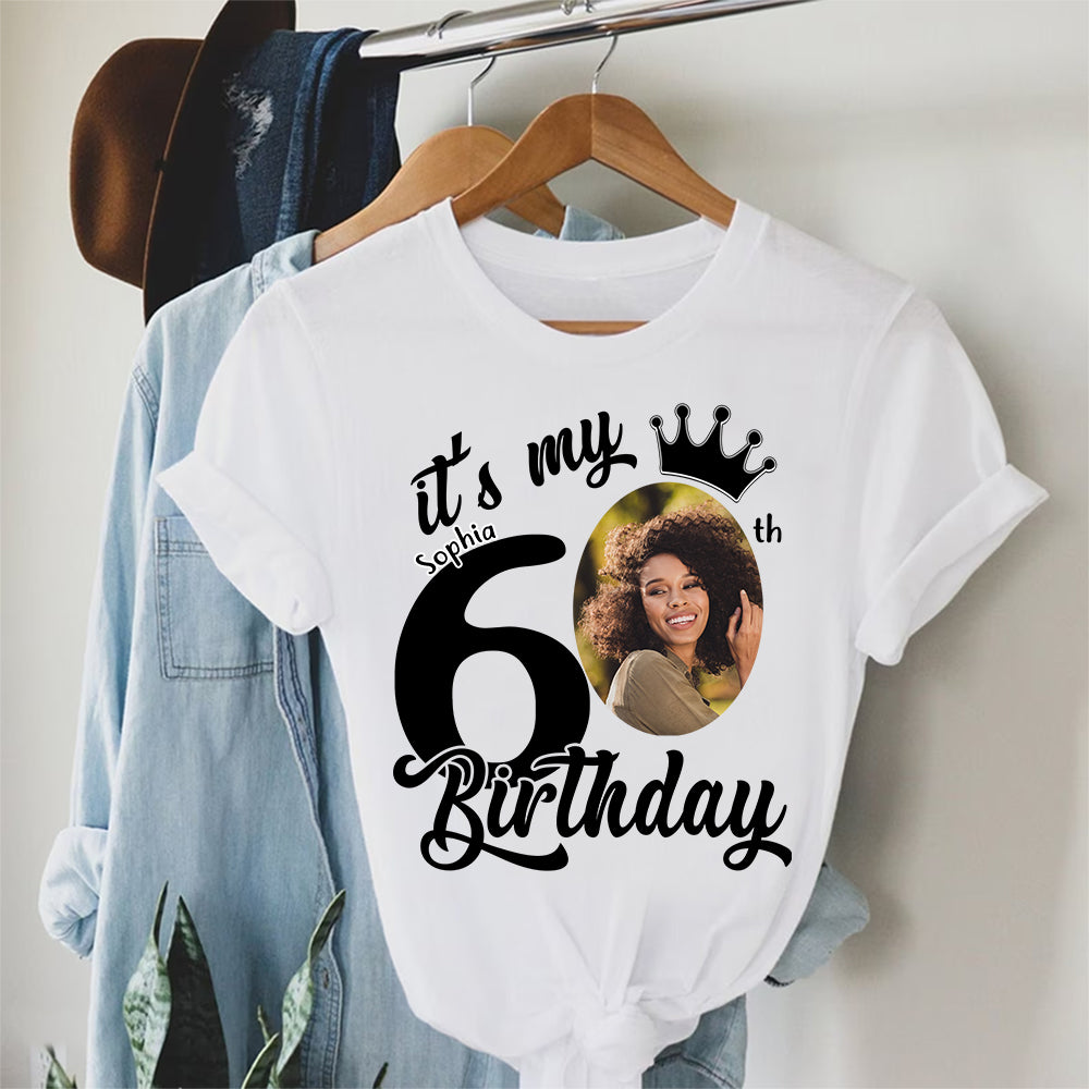 60th Birthday Shirts, Custom Birthday Shirts, Turning 60 Shirt, Gifts For Women Turning 60, 60th Birthday Shirts For Her-YPT-HCT