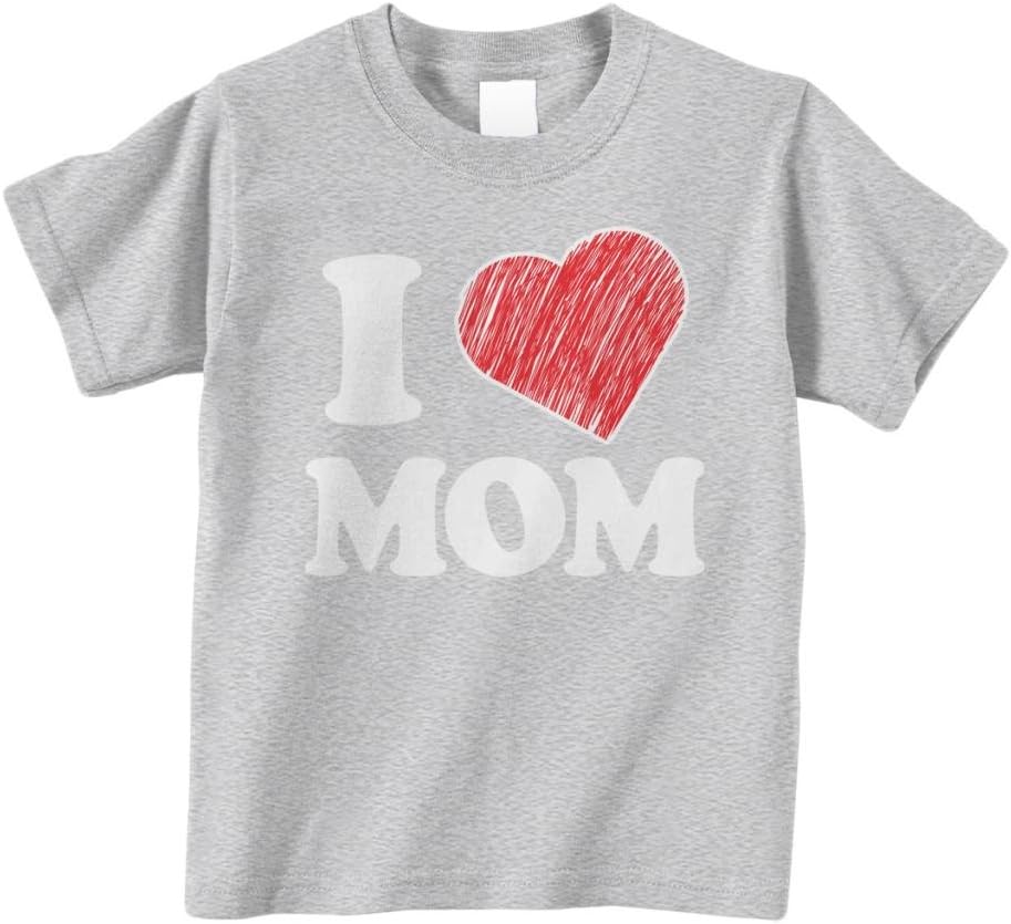 Threadrock Little Boys&#39; I Love Mom Infant\/Toddler