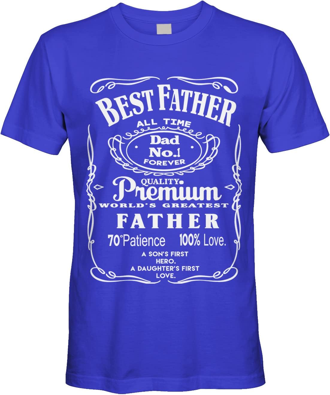 Men&#39;s Best Father Premium Dad World&#39;s Greatest No.1