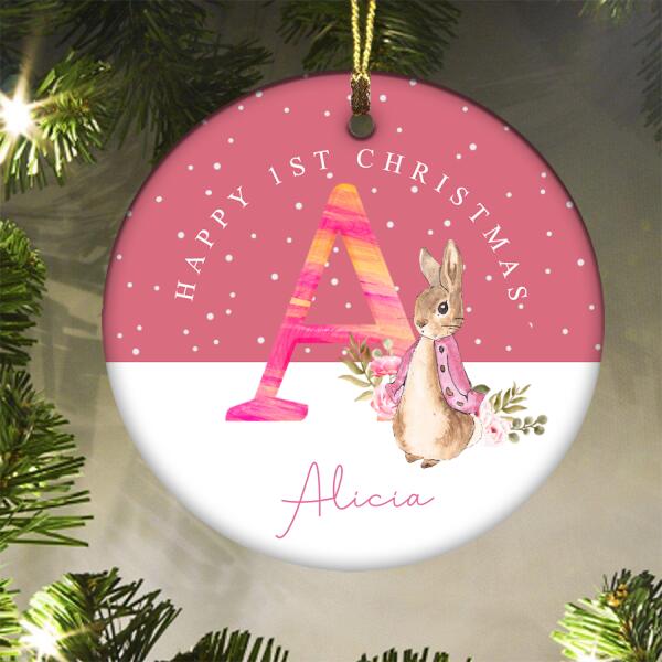 Personalized Baby First Christmas Ornament 2024, 1st Christmas Ornament 2024 Baby, Baby Girl Boy First Christmas Ornament, Baby&#39;s First Christmas Ornament, Babys 1st Christmas Ornament