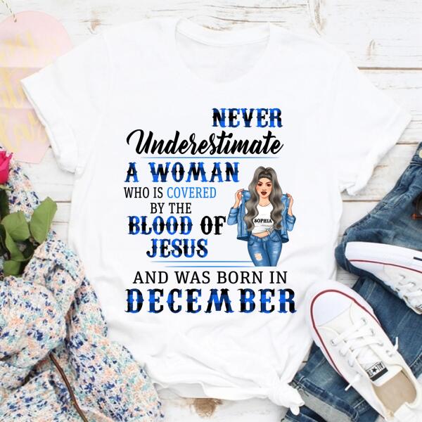Personalized Birthday T Shirt, December Birthday Shirt, December Birthday Gifts