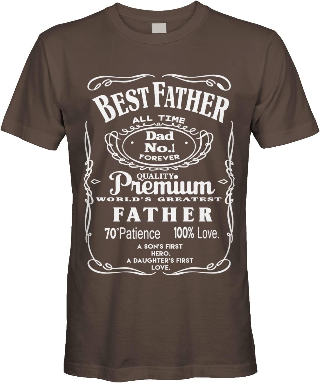 Men&#39;s Best Father Premium Dad World&#39;s Greatest No.1
