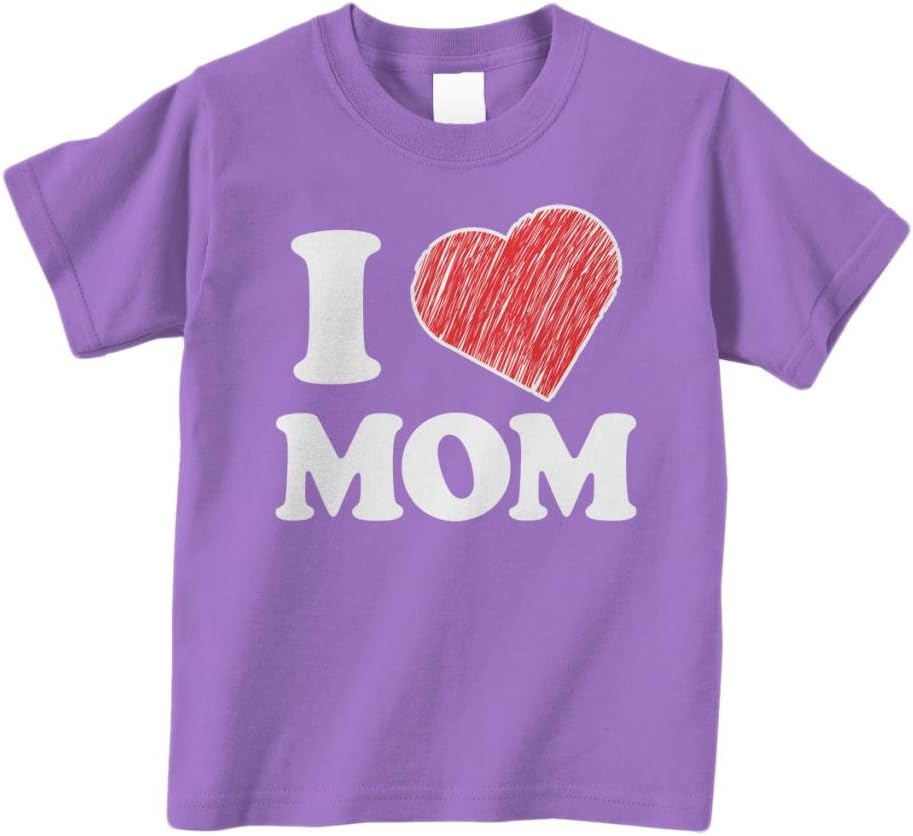 Threadrock Little Boys&#39; I Love Mom Infant\/Toddler