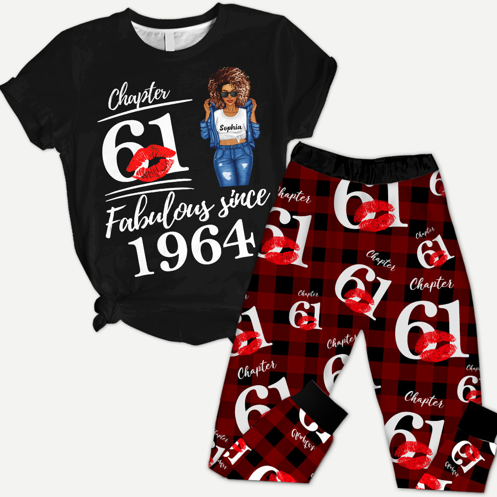 Premium Pajamas Set - Gift Ideas For 64th Birthday, 1961 Birthday Gifts Ideas, Gift Ideas 64th Birthday Woman - HCT