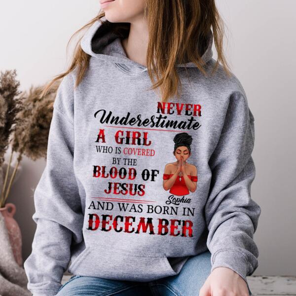 December Birthday Shirt, Custom Birthday Shirt, Queens Born In December, December Birthday Gifts, December Birthday Gifts, Christian shirts for women