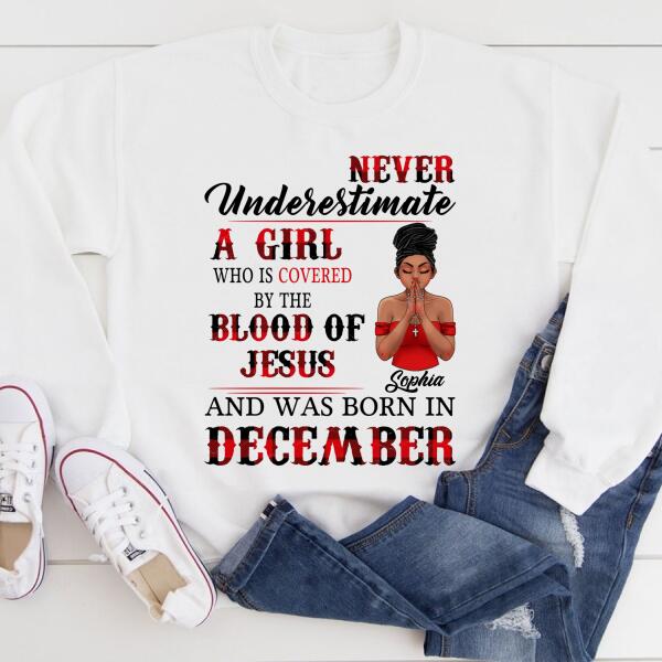 December Birthday Shirt, Custom Birthday Shirt, Queens Born In December, December Birthday Gifts, December Birthday Gifts, Christian shirts for women