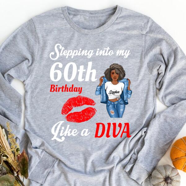 Custom birthday shirts, Chapter 60, Fabulous Since 1962 60th Birthday Unique T Shirt For Woman, Her Gifts For 60 Years Old, Turning 60 Birthday Cotton Shirt
