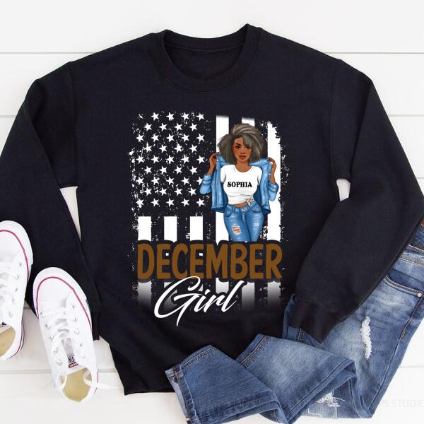 December Birthday Shirt, Custom Birthday Shirt, Queens Born In December, December Birthday Gifts, December Birthday Gifts