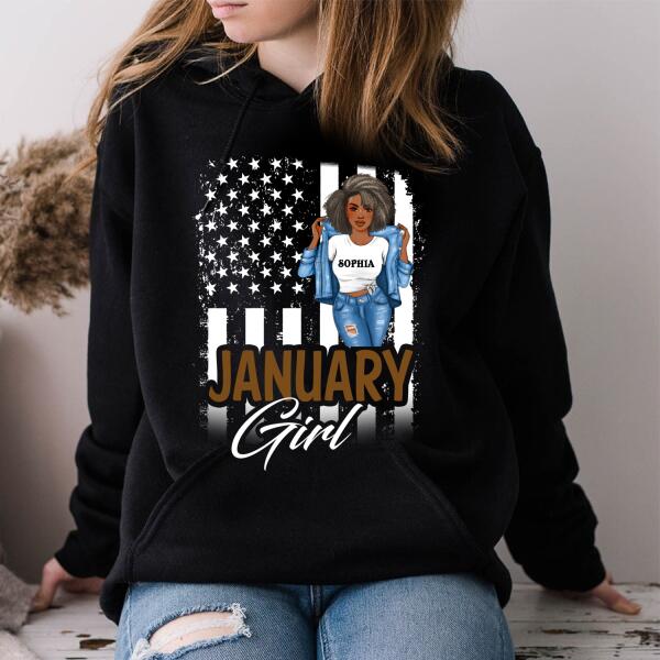 January Birthday Shirt, Custom Birthday Shirt, Queens Born In January, January Birthday Gifts, January Birthday Gifts