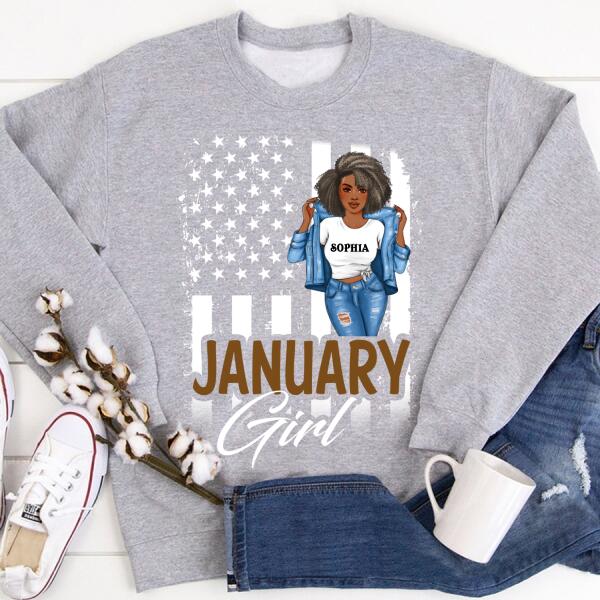 January Birthday Shirt, Custom Birthday Shirt, Queens Born In January, January Birthday Gifts, January Birthday Gifts