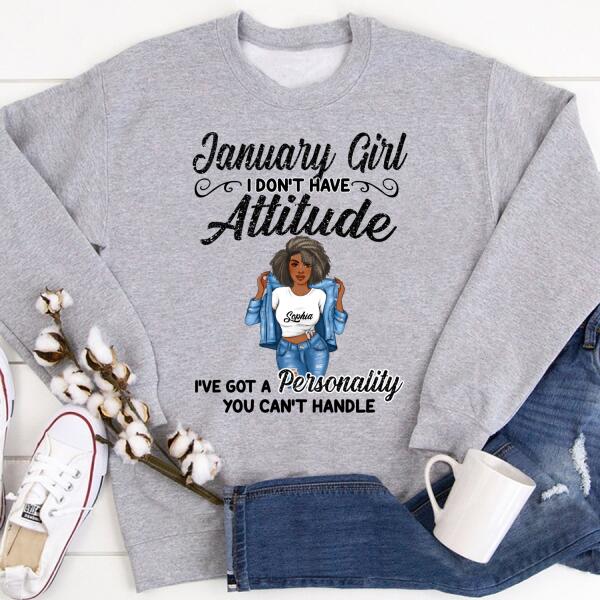 January Birthday Shirt, Custom Birthday Shirt, Queens Born In January, January Birthday Gifts, January Birthday Gifts