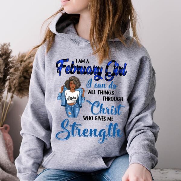 February Birthday Shirt, Custom Birthday Shirt, Queens Born In February, February Birthday Gifts, February Birthday Gifts