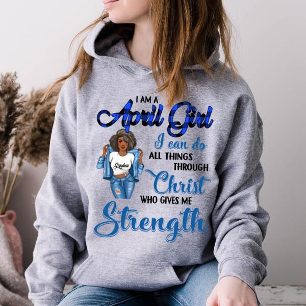 April Birthday Shirt, Custom Birthday Shirt, Queens Born In April, April Birthday Gifts, April Birthday Gifts