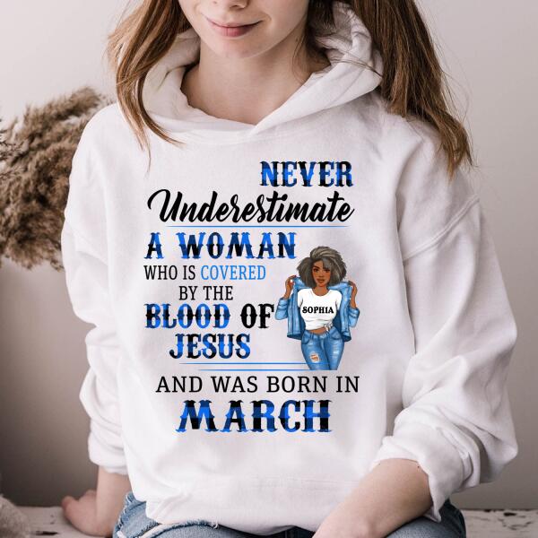 March Birthday Shirt, Custom Birthday Shirt, Queens Born In March, March Birthday Gifts, March Birthday Gifts