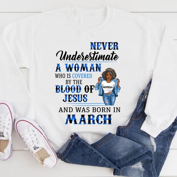 March Birthday Shirt, Custom Birthday Shirt, Queens Born In March, March Birthday Gifts, March Birthday Gifts