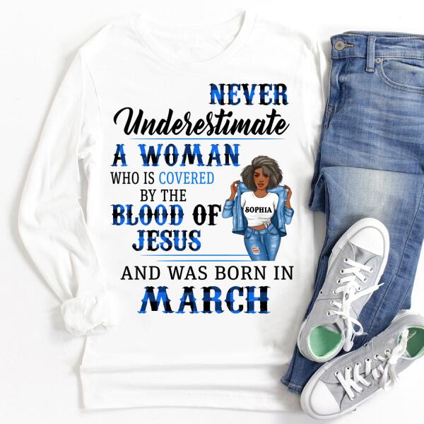 March Birthday Shirt, Custom Birthday Shirt, Queens Born In March, March Birthday Gifts, March Birthday Gifts