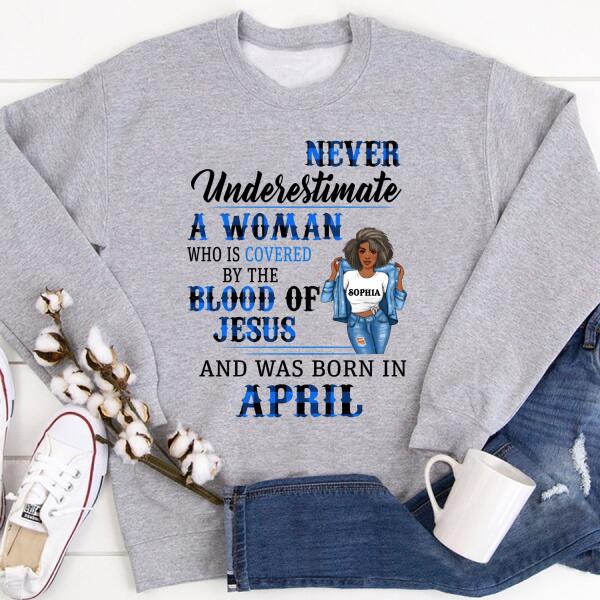 April Birthday Shirt, Custom Birthday Shirt, Queens Born In April, April Birthday Gifts, April Birthday Gifts