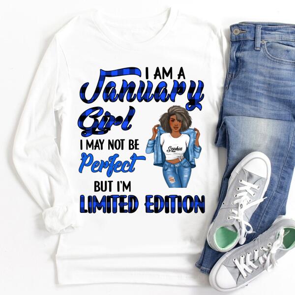 January Birthday Shirt, Custom Birthday Shirt, Queens Born In January, January Birthday Gifts, January Birthday Gifts