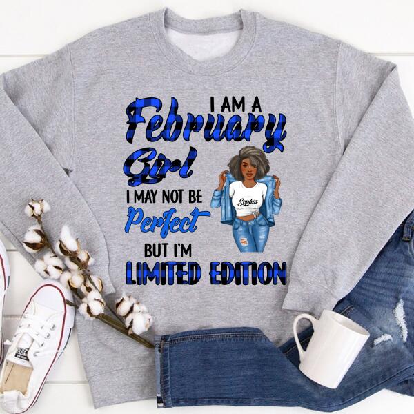 February Birthday Shirt, Custom Birthday Shirt, Queens Born In February, February Birthday Gifts, February Birthday Gifts