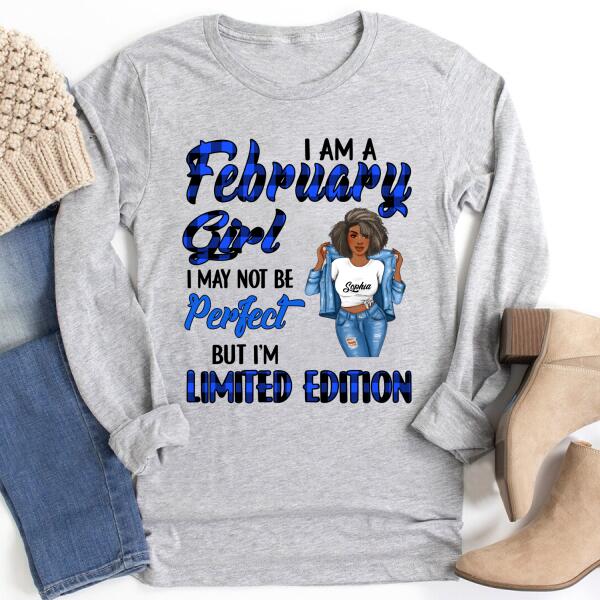 February Birthday Shirt, Custom Birthday Shirt, Queens Born In February, February Birthday Gifts, February Birthday Gifts