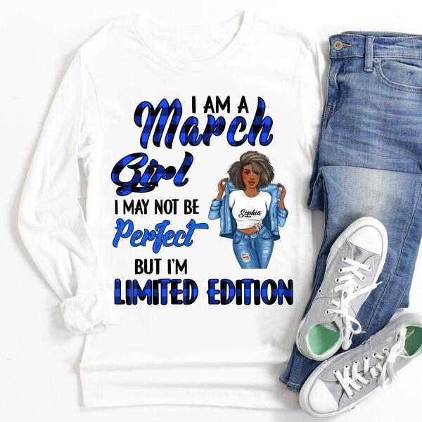 March Birthday Shirt, Custom Birthday Shirt, Queens Born In March, March Birthday Gifts, March Birthday Gifts