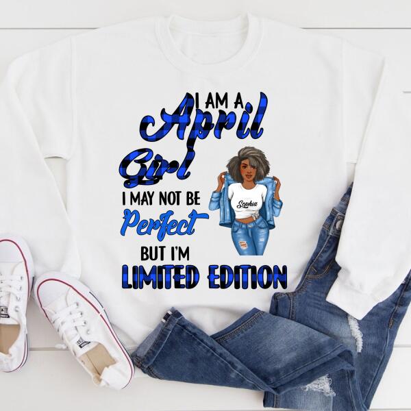 April Birthday Shirt, Custom Birthday Shirt, Queens Born In April, April Birthday Gifts, April Birthday Gifts