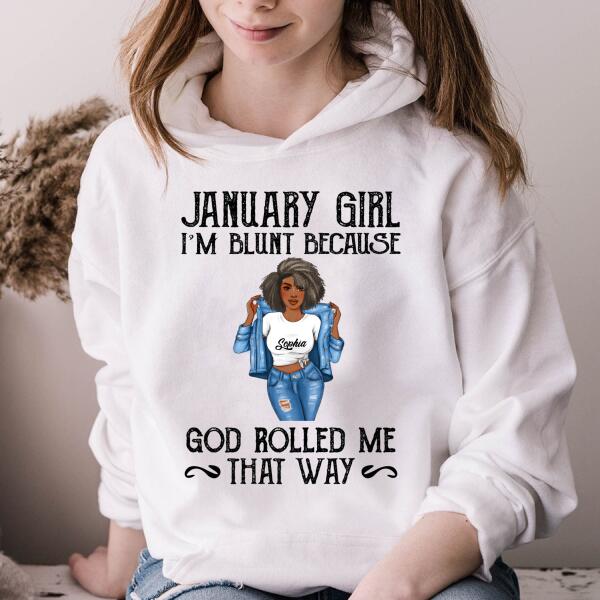 January Birthday Shirt, Custom Birthday Shirt, Queens Born In January, January Birthday Gifts, January Birthday Gifts
