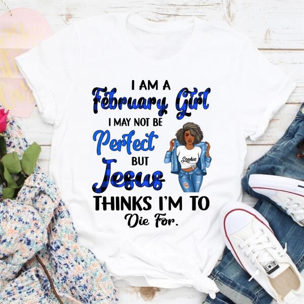 February Birthday Shirt, Custom Birthday Shirt, Queens Born In February, February Birthday Shirts For Woman, February Birthday Gifts